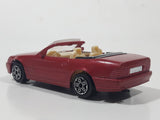 Burago Mercedes 300 SL Red 1/43 Scale Die Cast Toy Car Vehicle Missing Headlights