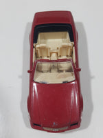 Burago Mercedes 300 SL Red 1/43 Scale Die Cast Toy Car Vehicle Missing Headlights