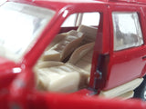 1994 Road Champs Ford Explorer Red 1/43 Scale Die Cast Toy Car Vehicle with Opening Doors and Hatch