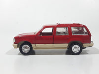 1994 Road Champs Ford Explorer Red 1/43 Scale Die Cast Toy Car Vehicle with Opening Doors and Hatch