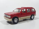 1994 Road Champs Ford Explorer Red 1/43 Scale Die Cast Toy Car Vehicle with Opening Doors and Hatch