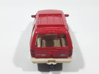 1994 Road Champs Ford Explorer Red 1/43 Scale Die Cast Toy Car Vehicle with Opening Doors and Hatch