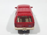 1994 Road Champs Ford Explorer Red 1/43 Scale Die Cast Toy Car Vehicle with Opening Doors and Hatch