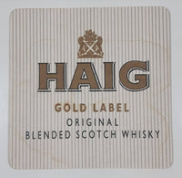 Haig Gold Label Original Blended Scotch Whisky Paper Beverage Drink Coaster