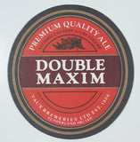 Vaux Breweries LTD EST. 1806 Sunderland SRI JAN Double Maxim Premium Quality Ale Round Paper Beverage Drink Coaster