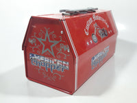 2005 Discovery Communications American Chopper Custom Motorcycles Tool Bike Tin Metal Lunch Box with Wrench Handle