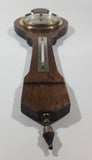 Vintage Tradition Brand Thermometer Barometer Wood Cased Banjo Style Weather Station 54058 Made in Japan