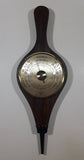 Vintage Fireplace Bellows Wood Cased Barometer Made in France