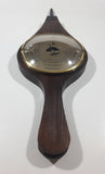 Vintage Fireplace Bellows Wood Cased Barometer Made in France