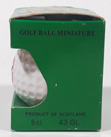 Vintage 1982 Old St. Andrews Scotch Whisky Golf Ball Shaped Bottle New in Box