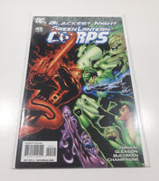 2010 DC Comics Green Lantern Corps Blackest Night #45 Comic Book On Board in Bag