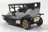 Summer Marz S8032 1907 Peugeot Silver Grey 1/47 Scale Die Cast Toy Classic Antique Car Delivery Vehicle Broken Off Parts