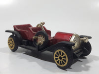 Summer Marz S8033 1912 Simplex Red 1/56 Scale Die Cast Toy Classic Antique Car Vehicle Missing Roof