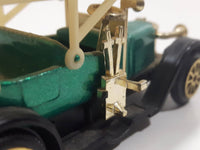 Summer Marz S8034 1914 Prince Henry Vauxhall Teal Green 1/51 Scale Die Cast Toy Classic Antique Car Vehicle