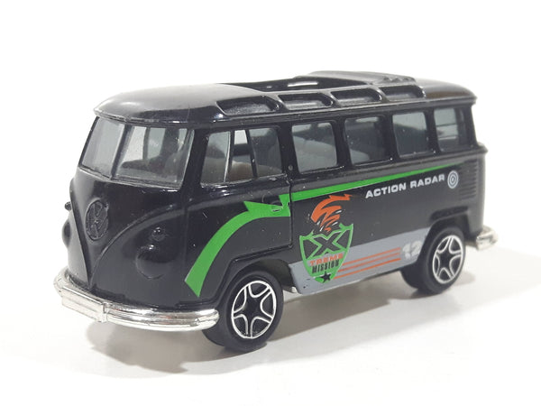 2000 Matchbox Storm Trackers VW Transporter Black 1:58 Scale Die Cast Toy Car Vehicle