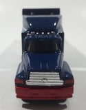 2000 Racing Champions Ford Quality Care Racing Motorcraft Semi Tractor Truck and Trailer NASCAR #15 Lake Speed Dark Blue Die Cast Toy Car Vehicle