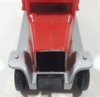 The New York Times Founded in 1851 Red Plastic and Metal Die Cast Toy Car Vehicle Missing Grill