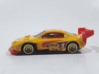 1998 Hot Wheels First Editions Pikes Peak Celica Pennzoil Express Lube 1 No Fear Yellow Die Cast Toy Race Car Vehicle