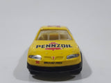 1996 Racing Champions NASCAR #30 Michael Waltrip Pennzoil Yellow Die Cast Toy Race Car Vehicle