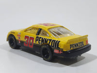 1996 Racing Champions NASCAR #30 Michael Waltrip Pennzoil Yellow Die Cast Toy Race Car Vehicle