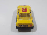 1996 Racing Champions NASCAR #30 Michael Waltrip Pennzoil Yellow Die Cast Toy Race Car Vehicle