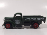 Lledo Days Gone 1939 Ford Canvas Back Pepsi Hits The Spot "America's Biggest Nickel's Worth" Dark Green Die Cast Toy Car Vehicle