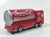 Very Hard To Find Rare Coca Cola Sporty Coke Truck Red and White Die Cast Toy Car Vehicle
