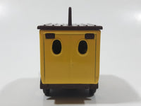Golden Wheels Pepsi Cola Delivery Truck Yellow and Brown Die Cast Toy Car Vehicle