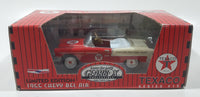 1997 Gearbox Pedal Car Company Limited Edition Series 12 Texaco 1955 Chevy Bel Air Chain Driven Pedal Car Red and White 1:43 Scale Die Cast Toy Car Vehicle New in Box