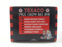 1997 Gearbox Pedal Car Company Limited Edition Series 12 Texaco 1955 Chevy Bel Air Chain Driven Pedal Car Red and White 1:43 Scale Die Cast Toy Car Vehicle New in Box