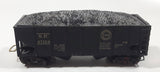 Athearn HO Scale SP 47124 Southern Pacific 2-Bay Hopper Black Plastic Train Car Vehicle