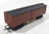 Tri-ang R114 OO Scale Box Car Brown Plastic Train Car Vehicle