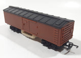 Tri-ang R114 OO Scale Box Car Brown Plastic Train Car Vehicle