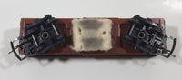 Tri-ang R114 OO Scale Box Car Brown Plastic Train Car Vehicle