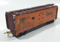 HO Scale Sante Fe S.F.R.D. 4313 Reefer Box Car Wood Metal Train Car Vehicle