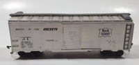 HO Scale Rock Island R.I. 20063 Reefer Box Car Chrome Plastic Toy Train Car Vehicle