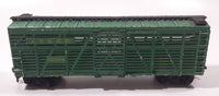 HO Scale A.T. & S.F. 50656 Reefer Box Car Green Plastic Toy Train Car Vehicle