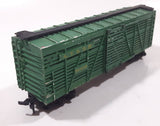 HO Scale A.T. & S.F. 50656 Reefer Box Car Green Plastic Toy Train Car Vehicle