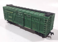 HO Scale A.T. & S.F. 50656 Reefer Box Car Green Plastic Toy Train Car Vehicle