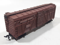 HO Scale Missouri Pacific MP 54072 Reefer Box Car Brown Toy Train Car Vehicle