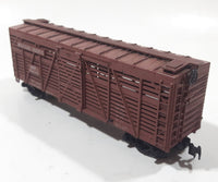 HO Scale Missouri Pacific MP 54072 Reefer Box Car Brown Toy Train Car Vehicle