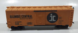 Tyco HO Scale Illinois Central IC 16470 Reefer Box Car Yellow Toy Train Car Vehicle