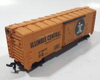 Tyco HO Scale Illinois Central IC 16470 Reefer Box Car Yellow Toy Train Car Vehicle