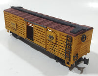 Tempo HO Scale MKT 502 The Katy Serves The Southwest Well Reefer Box Car Yellow Toy Train Car Vehicle