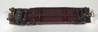 HO Scale C.&N. W.RY 4259 Flat Deck Car Brown Toy Train Car Vehicle with Wood Load