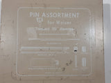 Vintage HPC Pin Assortment for Weiser Standard .115" Diameter Pin Kit in Metal Hinged Case