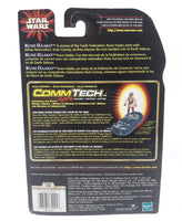1999 Hasbro Star Wars Episode 1 Collection 2 CommTech 4 1/4" Tall Rune Haako Toy Action Figure and Chip New in Package