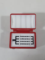 Miniature 2 1/4" Wide Red Plastic Beverage Cooler