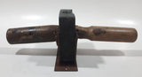 Antique Wood Handles Lead Egyptian Soldier Mold