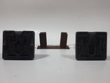 Antique Wood Handles Lead Egyptian Soldier Mold